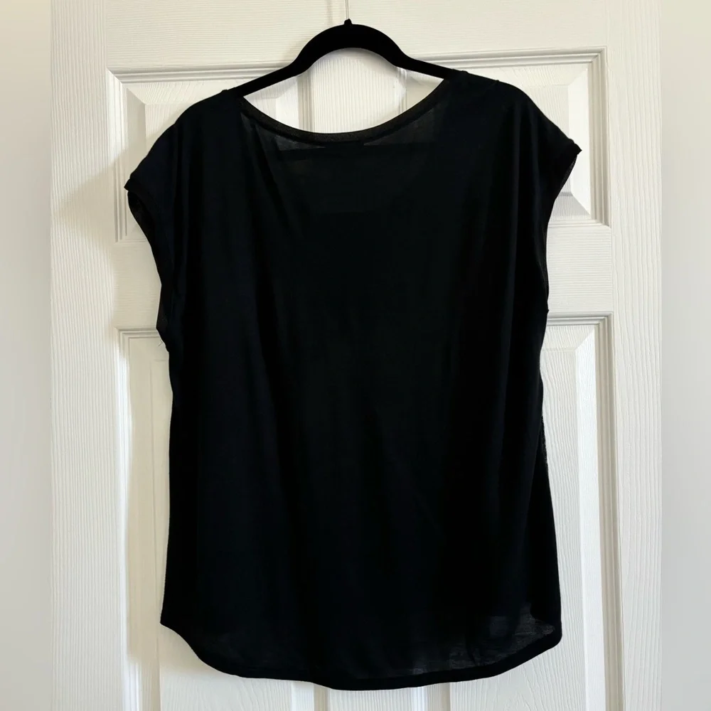 NWOT Express Black Sequin Women's Top